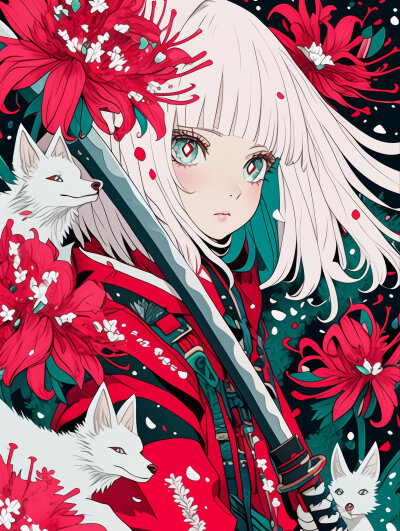 超爱的画风少女图 日本画师插画 洋裙 洛丽塔风 华丽
禁止商用 二改 自己收藏美图 华丽风