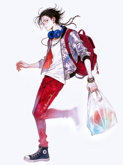 我型我秀|这不是标签，是自我叙述的语法#服设#立绘#街头时尚灵感#角色设计# 潮流穿搭