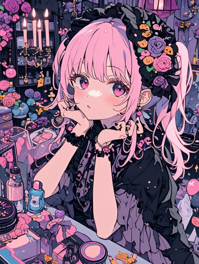 超爱的画风少女图 日本画师插画 洋裙 洛丽塔风 华丽
禁止商用 二改 自己收藏美图