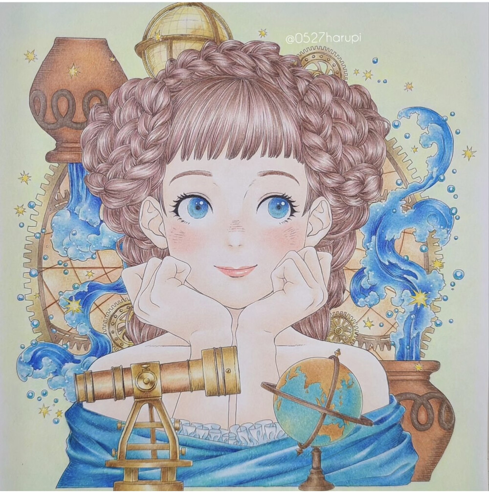 涂色