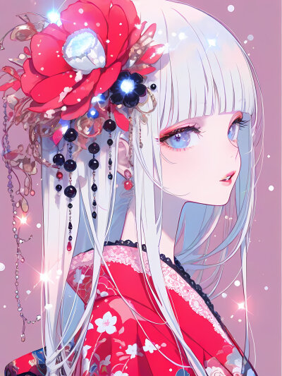 超爱的画风少女图 日本画师插画 洋裙 洛丽塔风 华丽
禁止商用 二改 自己收藏美图 华丽风