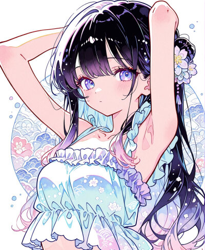 超爱的画风少女图 日本画师插画 洋裙 洛丽塔风 华丽
禁止商用 二改 自己收藏美图