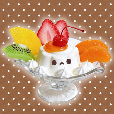 可爱萌物甜品头像（水波蛋表情版）