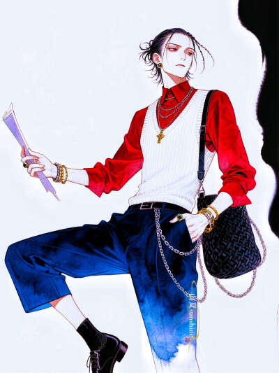 我型我秀|这不是标签，是自我叙述的语法#服设#立绘#街头时尚灵感#角色设计# 潮流穿搭