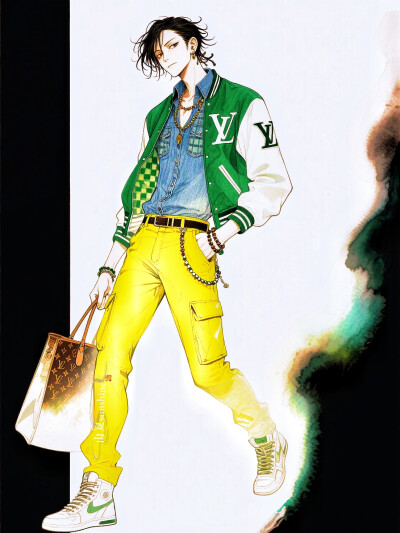 我型我秀|这不是标签，是自我叙述的语法#服设#立绘#街头时尚灵感#角色设计# 潮流穿搭