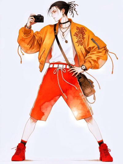 我型我秀|这不是标签，是自我叙述的语法#服设#立绘#街头时尚灵感#角色设计# 潮流穿搭