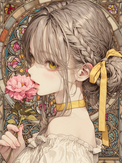 超爱的画风少女图 日本画师插画 洋裙 洛丽塔风 华丽
禁止商用 二改 自己收藏美图