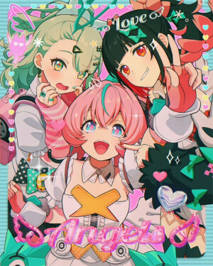 绝区零 妄想天使 千夏 爱芮 南宫羽
感谢画师：canvas2929（X）绘制作品 ​ ​​​