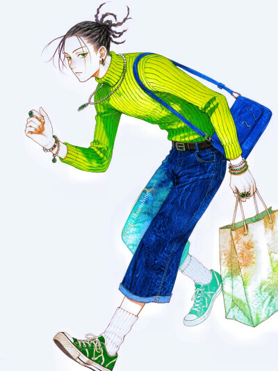 我型我秀|这不是标签，是自我叙述的语法#服设#立绘#街头时尚灵感#角色设计# 潮流穿搭