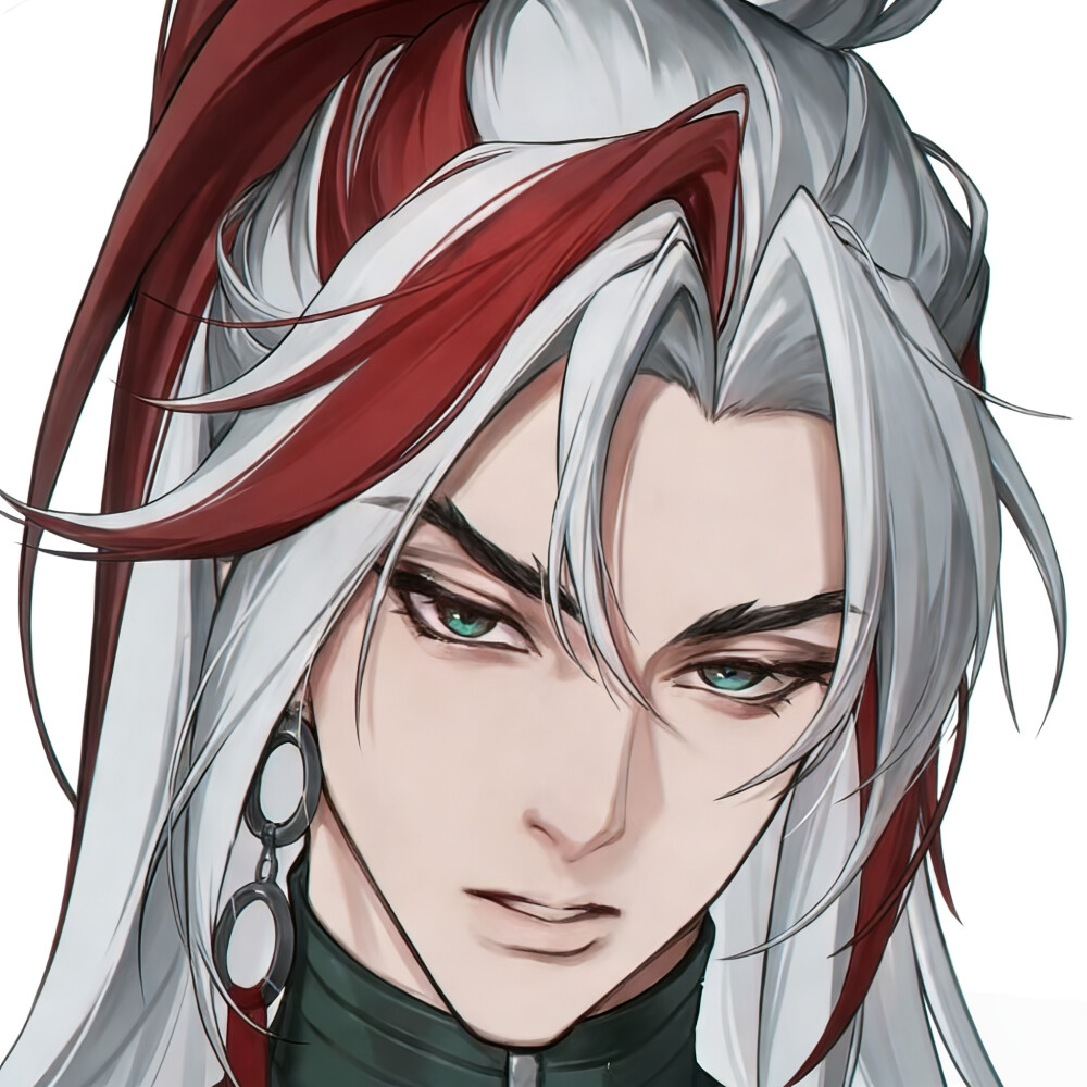 来源：pin
编辑：太多
动漫男头Δ