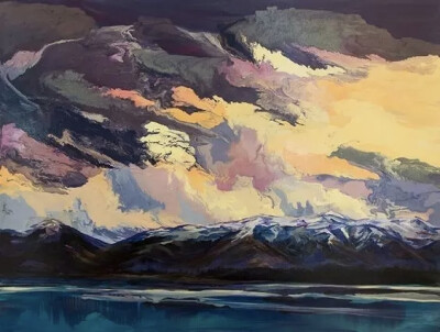 Carla Hananiah
是一位年轻的新西兰女性艺术家
她有着不一样的辽阔情怀
笔下的天空,尤其是晚霞
壮丽辽阔,色彩绚丽,层次分明
比摄影更美
看完都想去学油画了！
