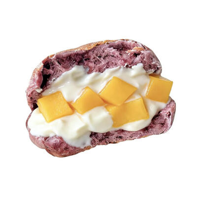 甜品面包白底头像