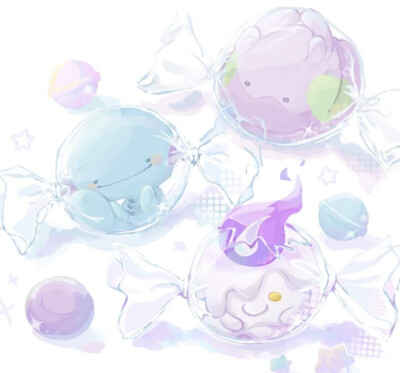 黏黏宝/乌波/烛光灵