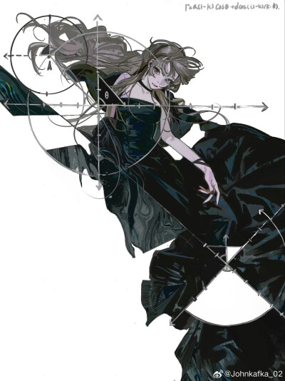 人物插画绘画线稿黑白手绘头像素描临摹细节几何素材风格个性
@johnkafka_02