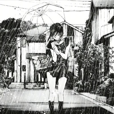 时针把雨滴串成褪色胶片，记忆在潮湿的午后缓慢倒带。