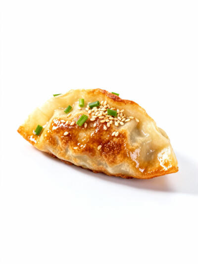 油煎水饺包子白底头像