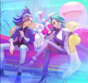 宝可梦
辛俐（右）