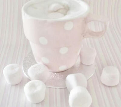 棉花糖热饮饮品