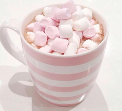 棉花糖热饮饮品