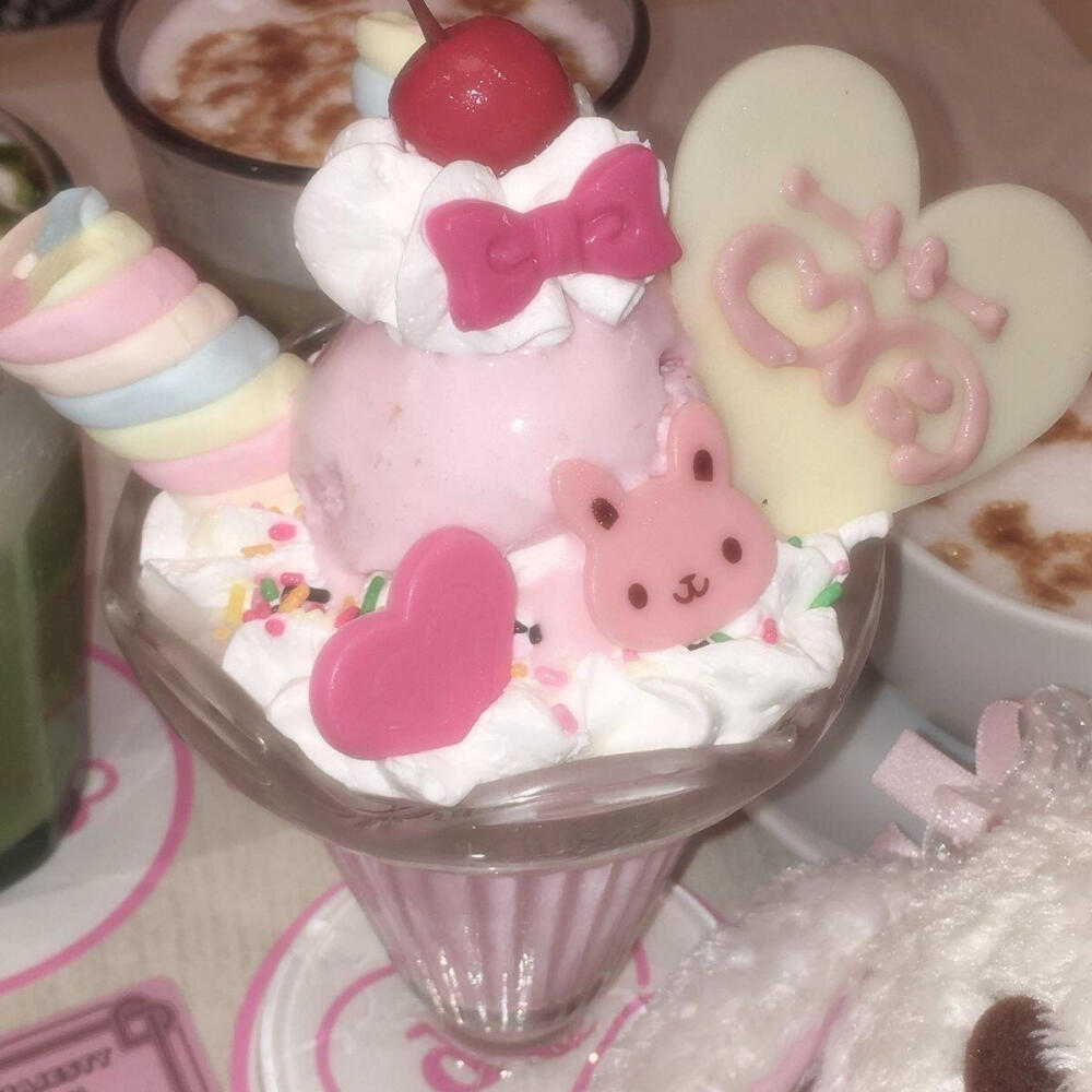 可爱少女心甜品