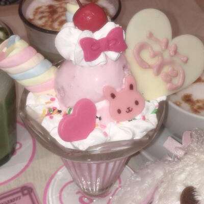 可爱少女心甜品