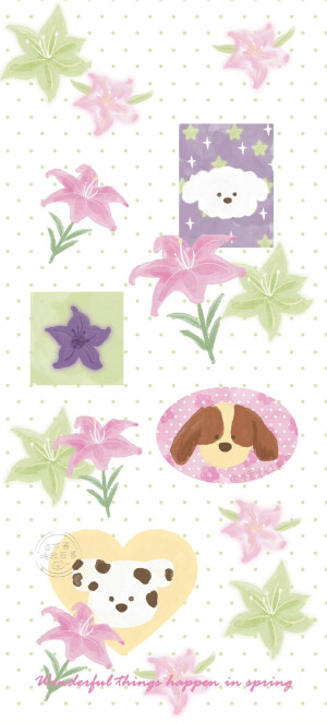 春天的可爱 色彩