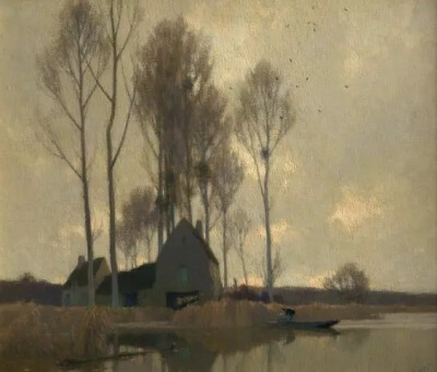 艺术家Jacob Alexandre 的油画
画面透露出一种迷人的朦胧美
感受一下晨雾和树木的呼吸
