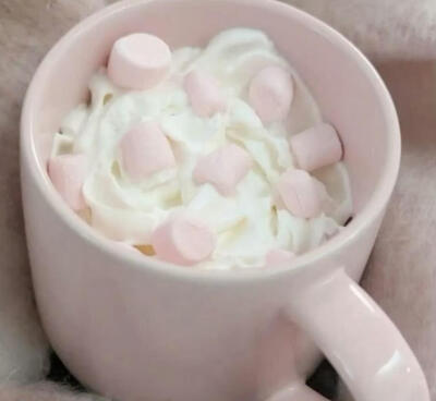 棉花糖热饮饮品