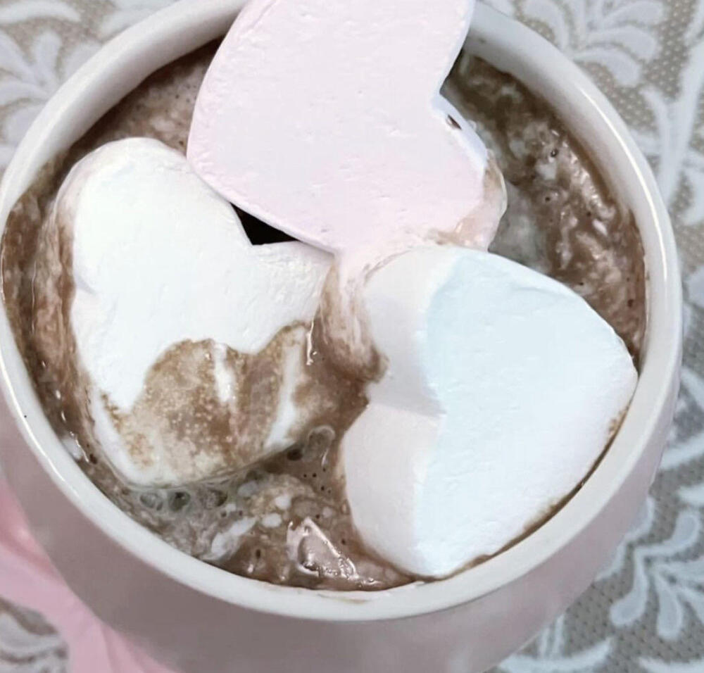 棉花糖热饮饮品