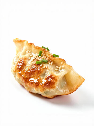 油煎水饺包子白底头像