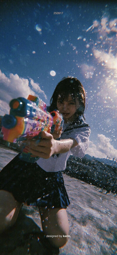 壁纸女