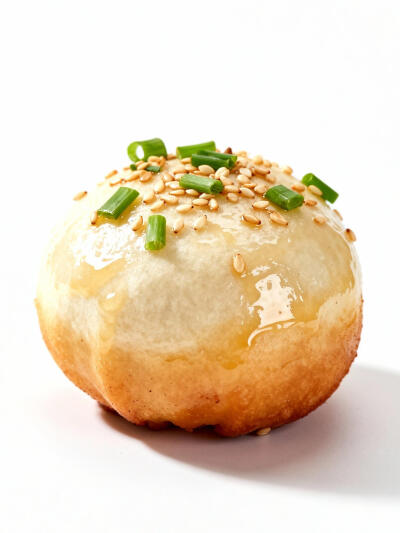 油煎水饺包子白底头像