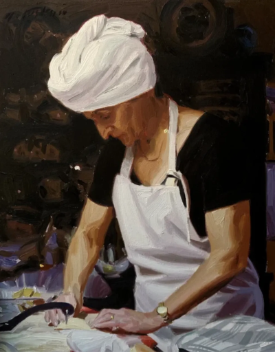 迈克尔·德·布里托是一位活跃于当代艺术界的具象画家，以细腻而富有情绪张力的人物绘画而受到关注。他的创作建立在扎实的写实基础之上，同时融入更加自由的笔触与当代绘画语言，使作品在结构严谨与情感表达之间取得平…