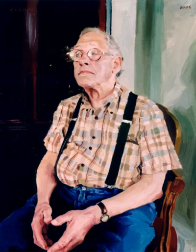 迈克尔·德·布里托是一位活跃于当代艺术界的具象画家，以细腻而富有情绪张力的人物绘画而受到关注。他的创作建立在扎实的写实基础之上，同时融入更加自由的笔触与当代绘画语言，使作品在结构严谨与情感表达之间取得平…