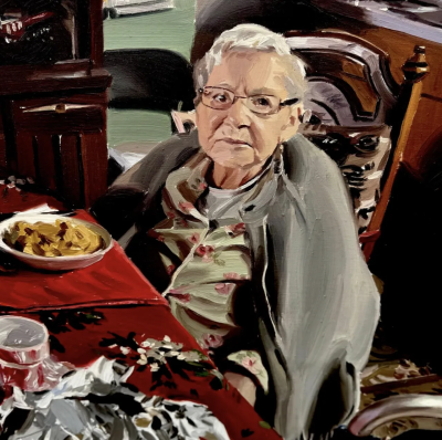 迈克尔·德·布里托是一位活跃于当代艺术界的具象画家，以细腻而富有情绪张力的人物绘画而受到关注。他的创作建立在扎实的写实基础之上，同时融入更加自由的笔触与当代绘画语言，使作品在结构严谨与情感表达之间取得平…