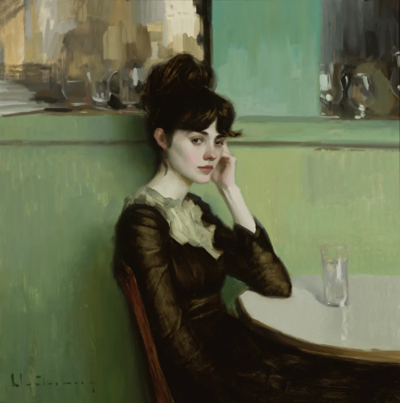 亚伦·韦斯特伯格（美国）是一位当代写实主义画家，以富有古典诗意的光影处理、优雅抒情的构图和色彩语言著称。他是一位紧密承接传统与当代的写实画家。他的作品既尊重经典结构，又具个人现代情绪；他的教学与创作实…