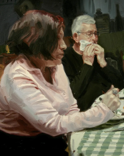 迈克尔·德·布里托是一位活跃于当代艺术界的具象画家，以细腻而富有情绪张力的人物绘画而受到关注。他的创作建立在扎实的写实基础之上，同时融入更加自由的笔触与当代绘画语言，使作品在结构严谨与情感表达之间取得平…