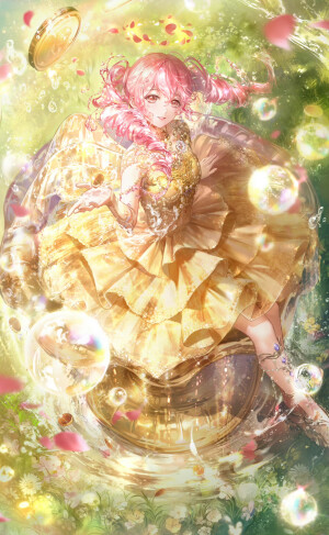 暖暖
❁心祈愿望泉
❁星落应许池
（卡面重绘）