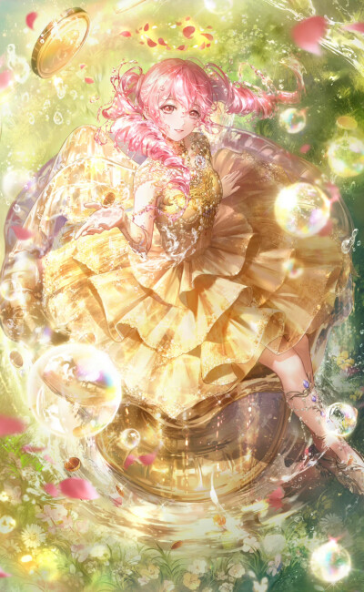 暖暖
❁心祈愿望泉
❁星落应许池
（卡面重绘）