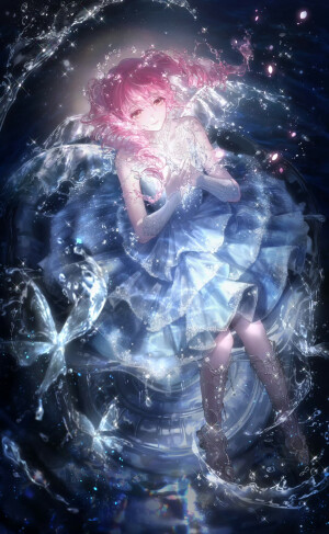 暖暖
❁心祈愿望泉
❁星落应许池
（卡面重绘）