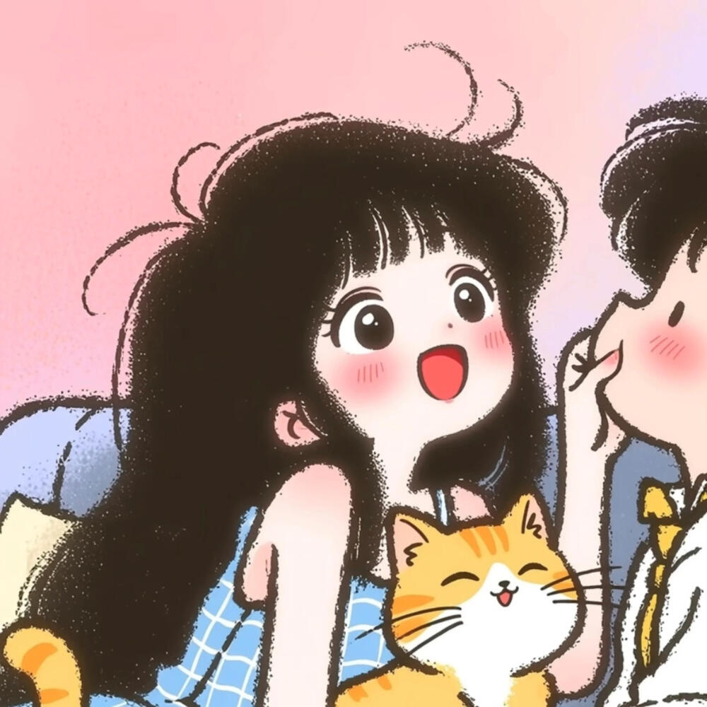 卡通情侣头像
