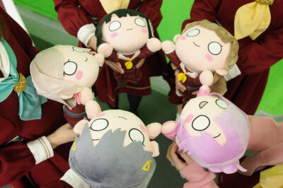 昨天的生放送，莲的30厘米趴趴要来了，钱包又要空了。