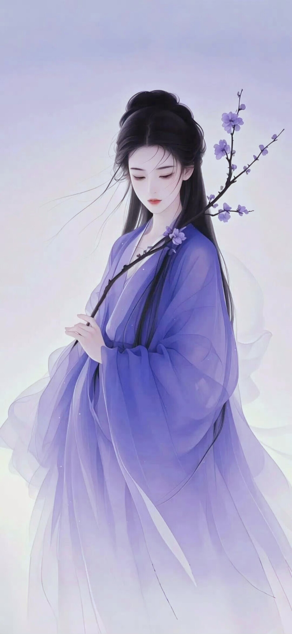 空巷落花人独立，落花时节又逢君。