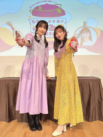 nagi和ktk。青山渚IMO红薯协会线下活动嘉宾：佐佐木琴子