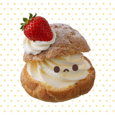 可爱萌物甜品头像（水波蛋表情版）