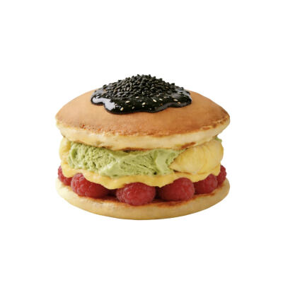 甜品松饼白底头像