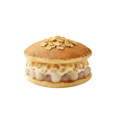 甜品松饼白底头像