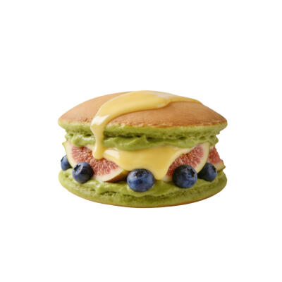 甜品松饼白底头像