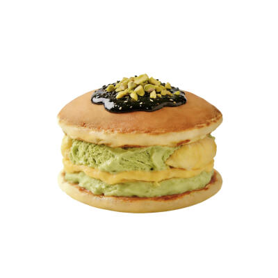 甜品松饼白底头像