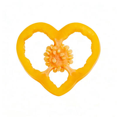 爱心辣椒白底头像